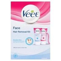 Veet 2 Step Facial Hair Cream Kit