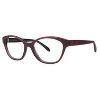 vera wang eyeglasses taaffe burgundy