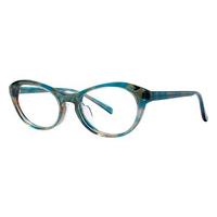 Vera Wang Eyeglasses AYLA TEAL MARBLE