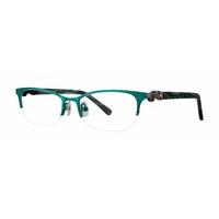 vera wang eyeglasses nedaj green