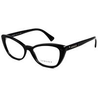 versace eyeglasses ve3222b crystal charm gb1