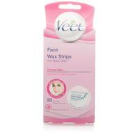 Veet Ready to Use Facial Wax Strips for Normal Skin