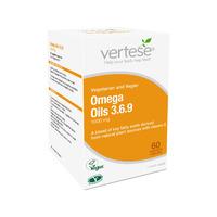Vertese Omega Oils 3.6.9, 100mg, 60Caps
