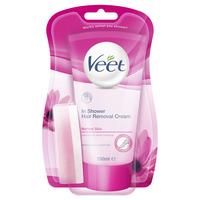 veet in shower hair removal cream normal skin 150ml