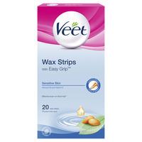 Veet Wax Strips for Sensitive Skin 20pk