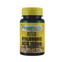 Veganicity Hyaluronic Acid 100mg 30 tablet (1 x 30 tablet)