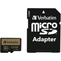 verbatim pro microsdhc 32gb uhs i u3 44033