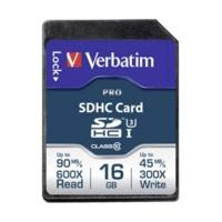 verbatim pro sdhc 16gb uhs i u3 47020