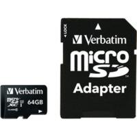 verbatim pro microsdxc 64gb uhs i u3 47042