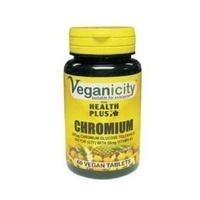 Veganicity Chromium 200ug 60 tablet (1 x 60 tablet)