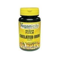 Veganicity Chelated Iron 24mg 90 tablet (1 x 90 tablet)