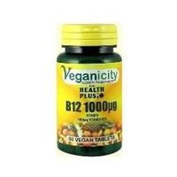 Veganicity B12 1000ug 90 tablet (1 x 90 tablet)