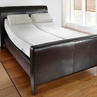 Veronica Leather Adjustable Bed 5ft Pocket Sprung