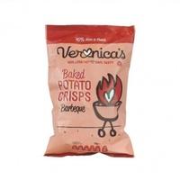 veronicas baked veggie crisps bbq 23gx24