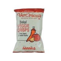 Veronicas Baked Veggie Crisps Roast Tomato & Paprika (23gx24)