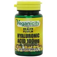 Veganicity Hyaluronic Acid 100mg Joint and Anti-Ageing Supplement - 30 Tablets