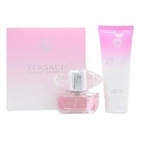 versace bright crystal gift set 50ml edt 100ml body lotion