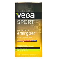 vega pre workout energizer lemon lime sachets 12x 18g