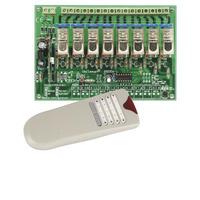 Velleman VM118 8-Channel RF Remote Control Set Electronics Kit