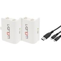 Venom Xbox One Twin Rechargeable Battery Packs white