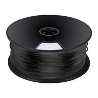 Velleman PLA3B1 3mm PLA Filament 1kg Reel for 3D Printer - Black