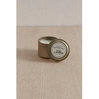 Vetiver & Cardamom Travel Candle Tin, GOLD