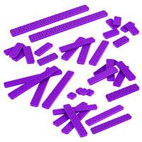 vex iq 2x beam base pack purple