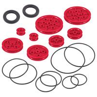 vex iq pulley base pack red