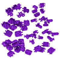 vex iq corner connector foundation add on pack purple