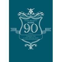 very special day 90th birthday card