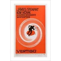 Vertigo - Red By Saul Bass