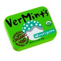 VerMints Organic Pastilles Wintergreen 40g, Green