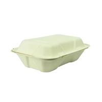 Vegware Compostable Clamshell Hinged Meal Boxes Pack of 200