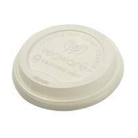 Vegware Compostable Hot Cup Lids 12oz and 16oz Pack of 1000