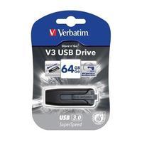 Verbatim Store \'n\' Go V3 64GB USB 3.0 Flash Drive (Grey)