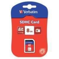 Verbatim 8gb Secure Digital Sdhc Card (class 4)