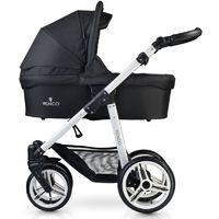 Venicci Soft White Chassis 2in1 Pushchair-Black (New 2017)