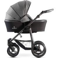 Venicci Carbo Graphite Chassis 2in1 Pushchair-Denim Grey (New 2017)
