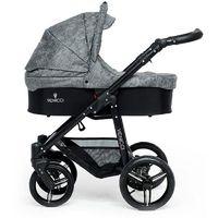 venicci soft black chassis 2in1 pushchair denim grey new 2017