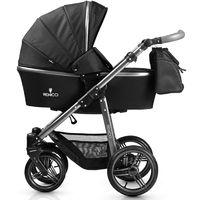 Venicci Carbo Graphite Chassis 2in1 Pushchair-Black (New 2017)