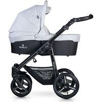 Venicci Soft Black Chassis 2in1 Pushchair-Light Grey (New 2017)