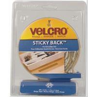 VELCRO(R) brand STICKY BACK(R) Tape 3/4X5\'-Beige 244285