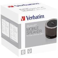 verbatim mobile bluetooth speaker black 44404