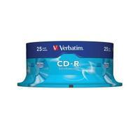 Verbatim CD-R 700MB 80 Minute 52 Speed DataLife Spindle 25 Pack