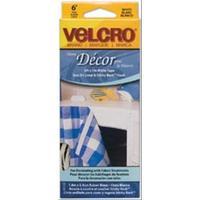 VELCRO(R) brand Home Decor Tape 1X6\'-White 260732