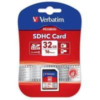 Verbatim 32GB Secure Digital SDHC Card Class 10 43963