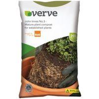 verve john innes no3 mature plant compost 20l