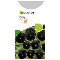 Verve Pansy Seeds Black Beauty Mix