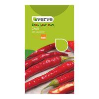 Verve Pepper Chilli Seeds De Cayenne Mix
