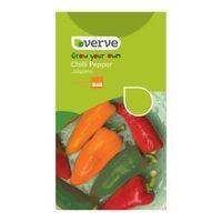 verve pepper chilli seeds jalapeno mix